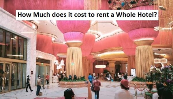 how much does it cost to rent a whole hotel?